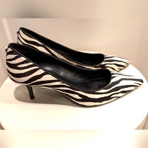 Michael Kors MK-Flex Calf Hair Kitten Heels Size 7.5